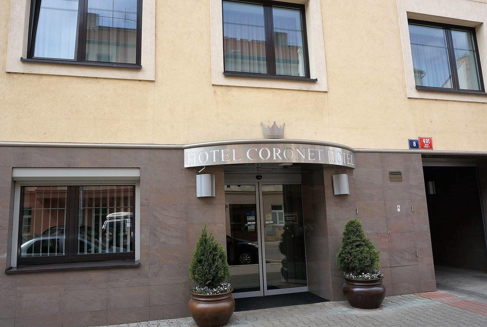 Hotel Coronet Прага Экстерьер фото